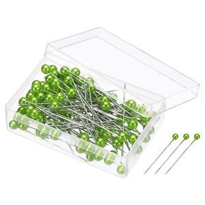 Pearlized Sewing Pins 1 Set Stainless Steel Ball Head Needle